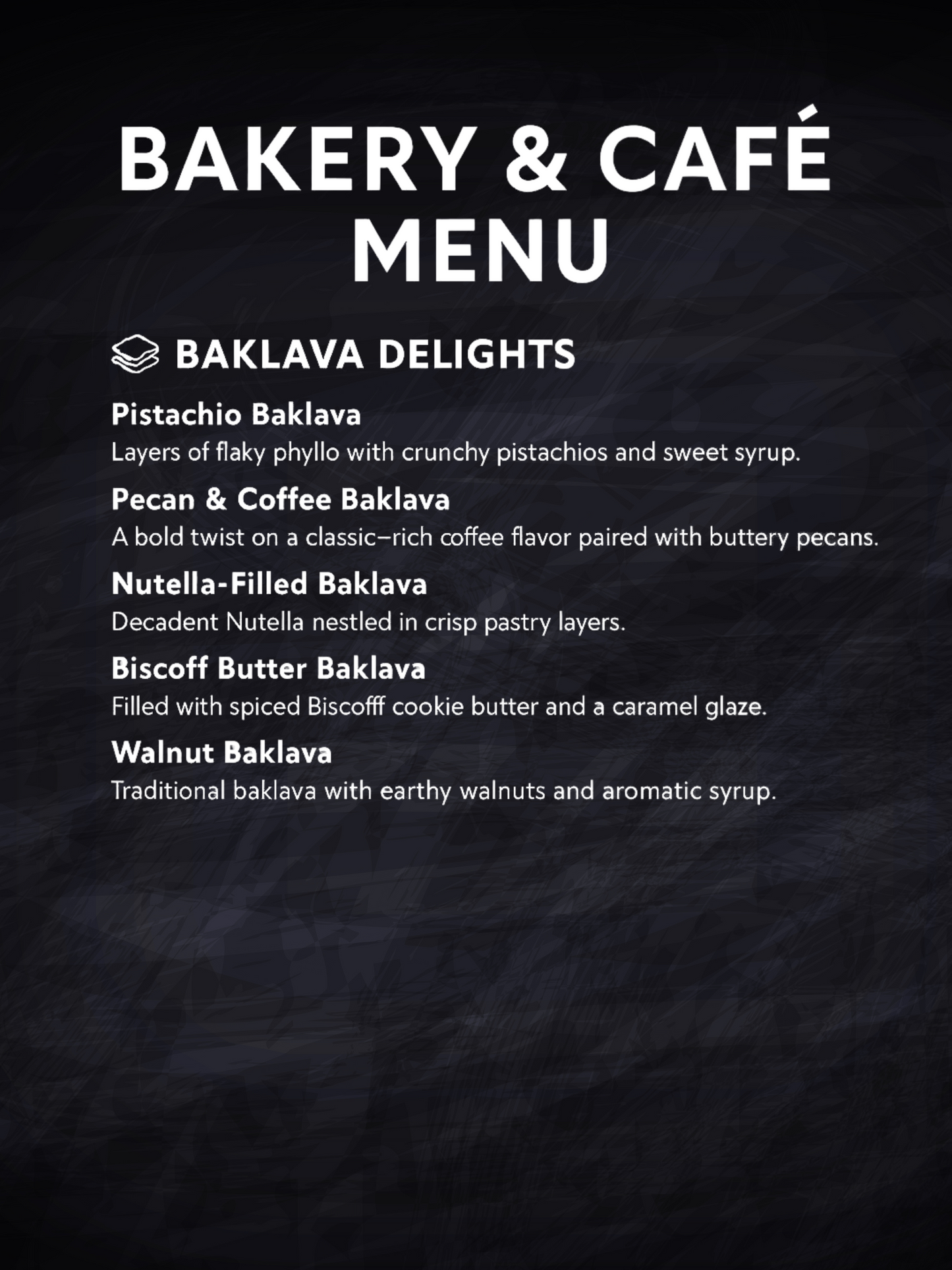 Cafe Yao Baklava